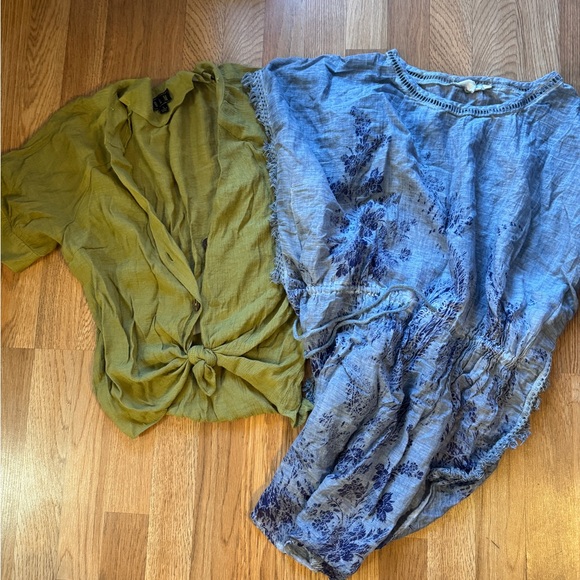 Dolma Tops - Olm And Dolma Flowy Tops Size L